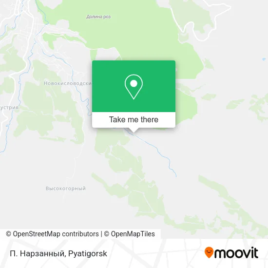 П. Нарзанный map