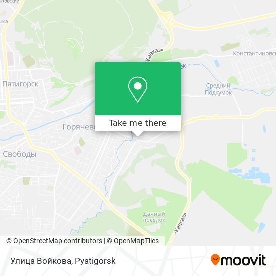 Улица Войкова map