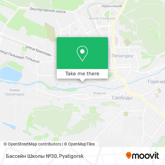 Бассейн Школы №30 map