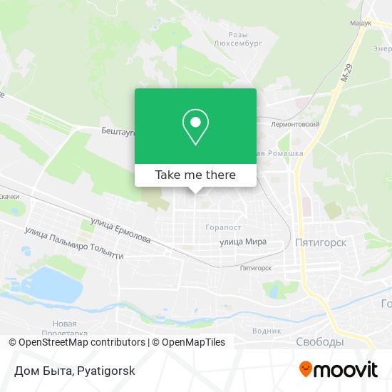 Дом Быта map