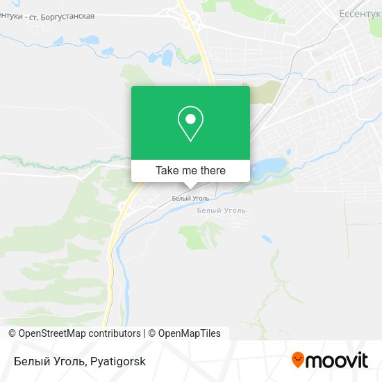Белый Уголь map