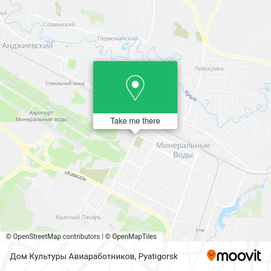 Дом Культуры Авиаработников map