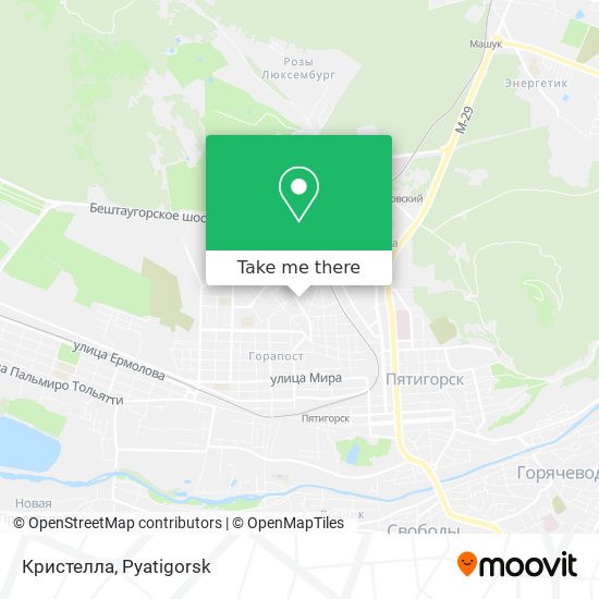 Кристелла map