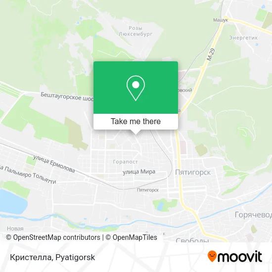 Кристелла map