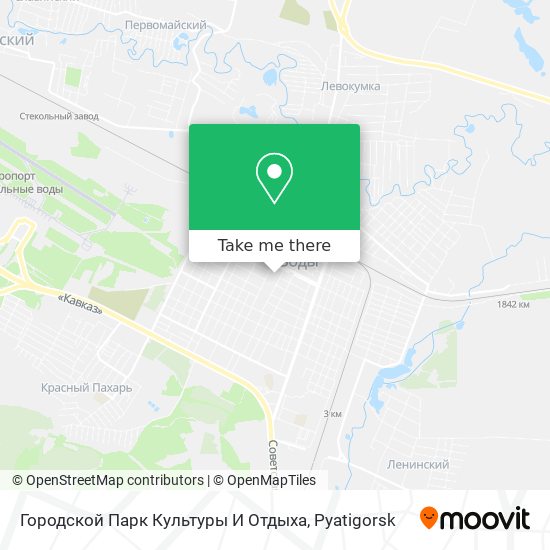 Городской Парк Культуры И Отдыха map