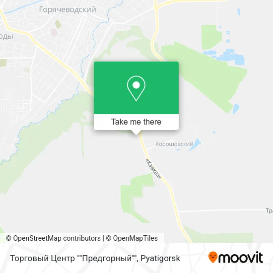 Торговый Центр ""Предгорный"" map