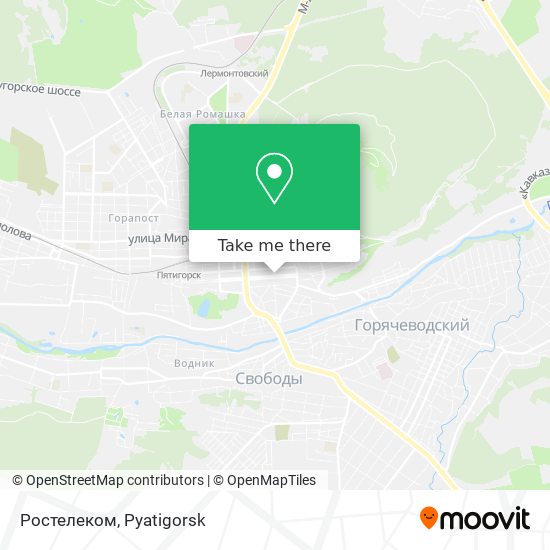 Ростелеком map