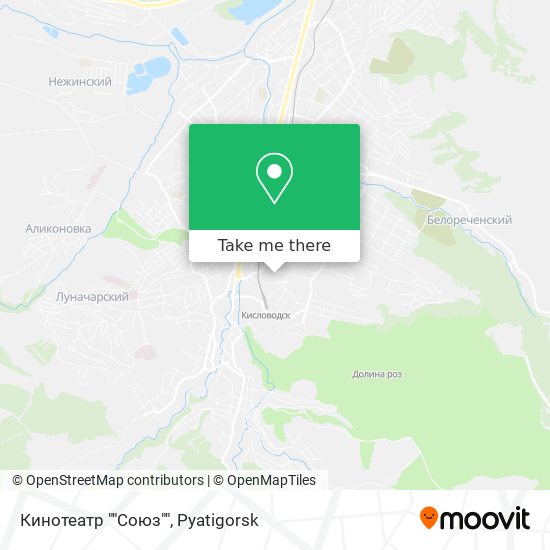 Кинотеатр ""Союз"" map