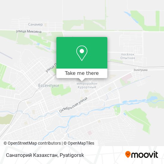 Санаторий Казахстан map