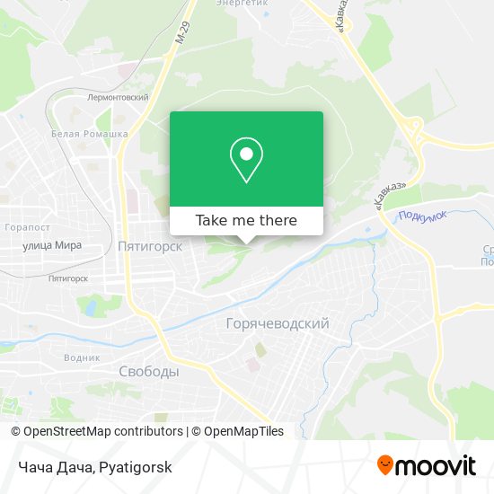 Чача Дача map