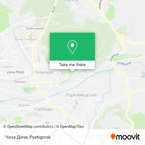 Чача Дача map