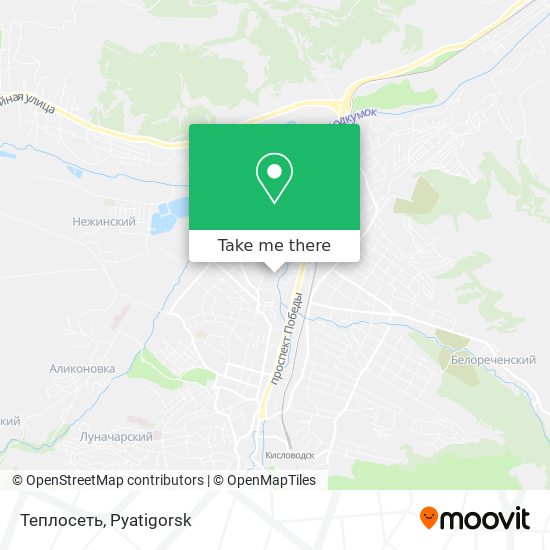 Теплосеть map