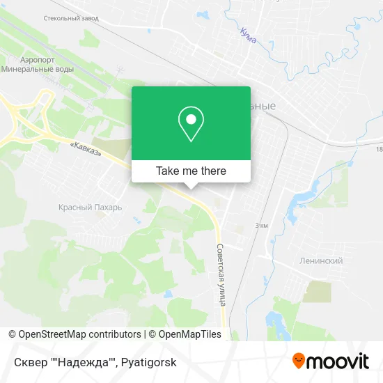 Сквер ""Надежда"" map