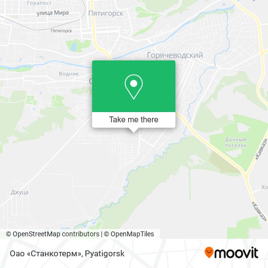 Оао «Станкотерм» map