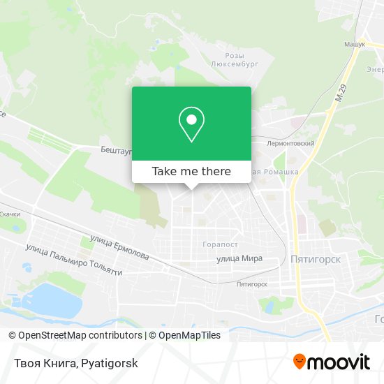 Твоя Книга map