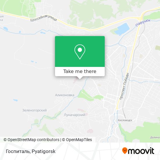 Госпиталь map