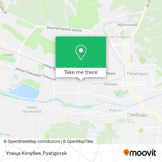 Улица Кочубея map