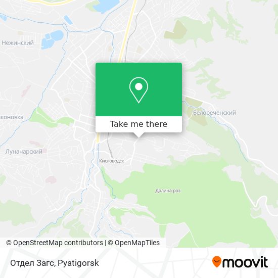 Отдел Загс map