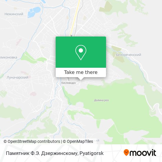 Памятник Ф.Э. Дзержинскому map