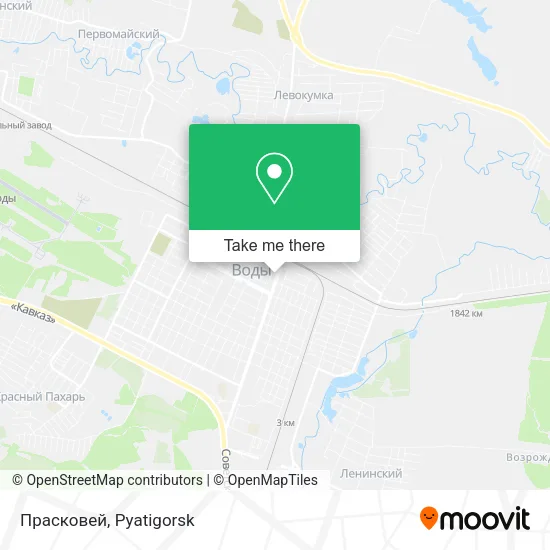 Прасковей map