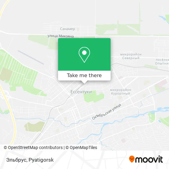 Эльбрус map