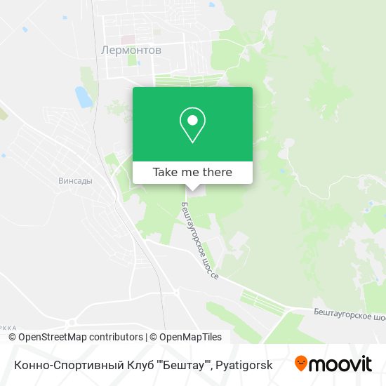 Конно-Спортивный Клуб ""Бештау"" map