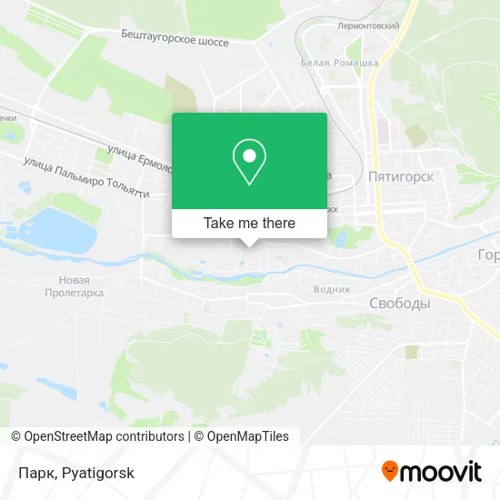 Парк map
