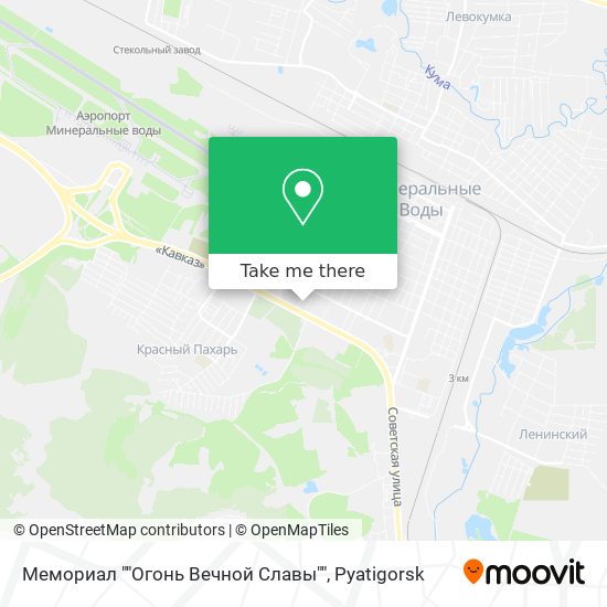 Мемориал ""Огонь Вечной Славы"" map