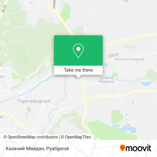 Казачий Майдан map