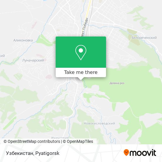 Узбекистан map