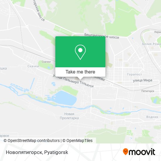 Новопятигорск map