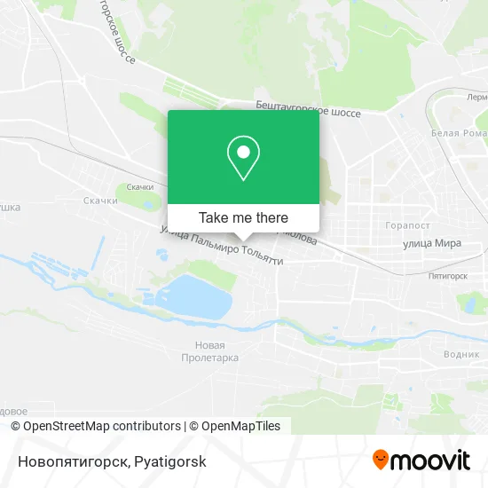 Новопятигорск map