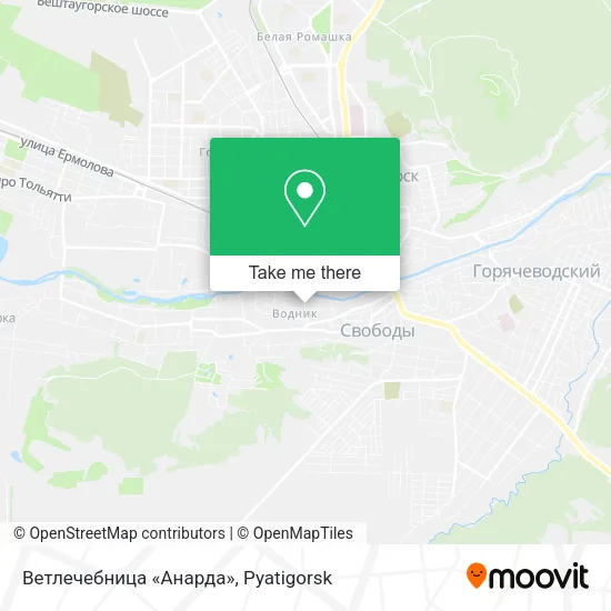 Ветлечебница «Анарда» map