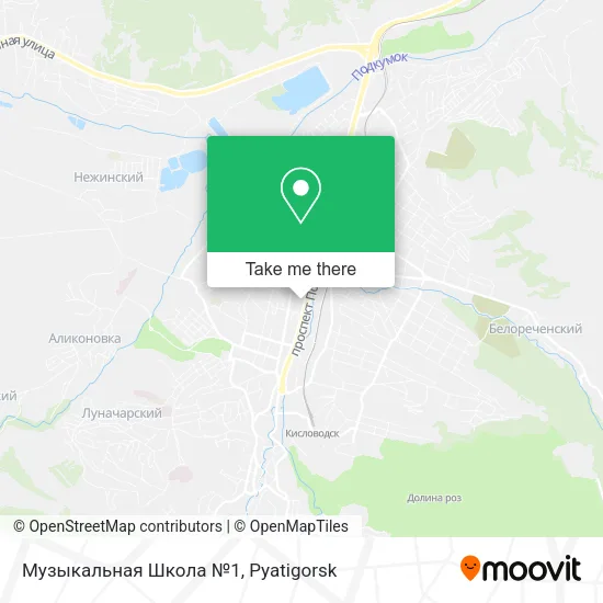 Музыкальная Школа №1 map