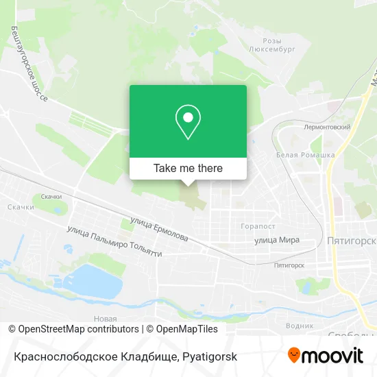 Краснослободское Кладбище map