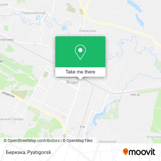 Березка map