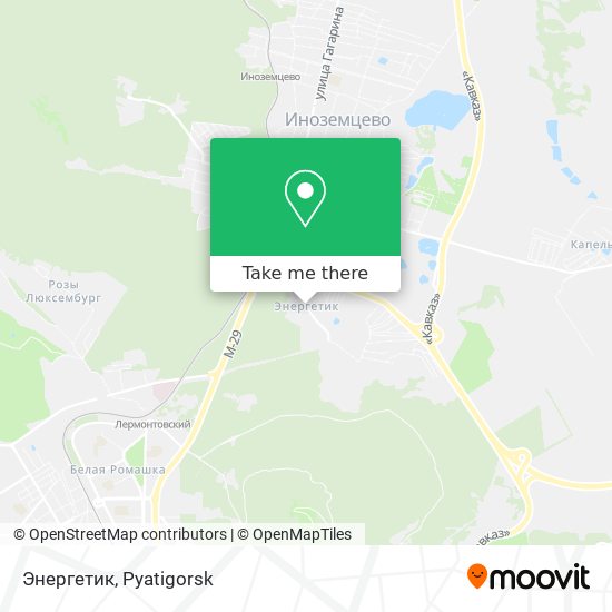 Энергетик map