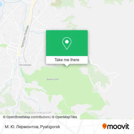М. Ю. Лермонтов map