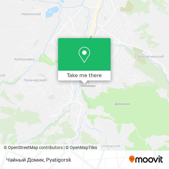 Чайный Домик map