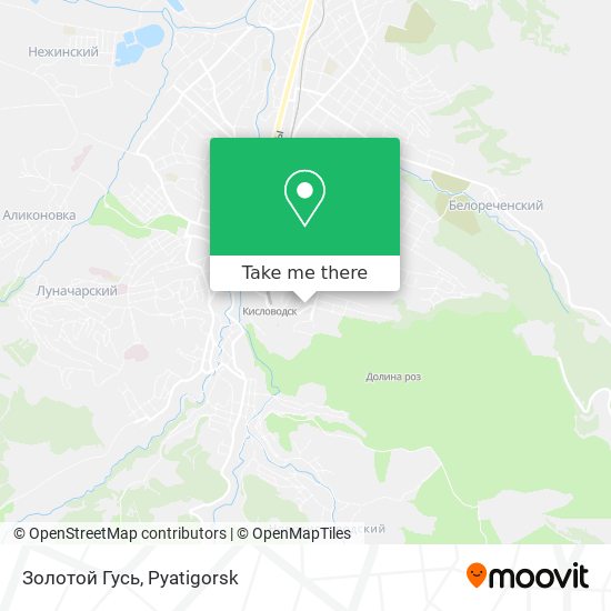 Золотой Гусь map