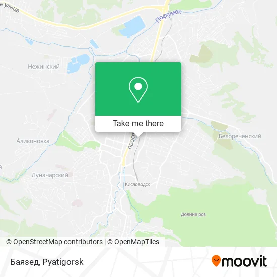 Баязед map