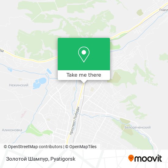 Золотой Шампур map