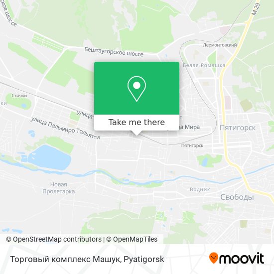 Торговый комплекс Машук map