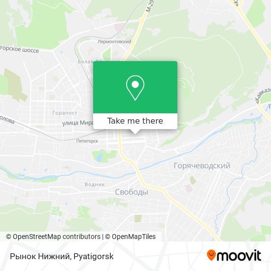 Рынок Нижний map