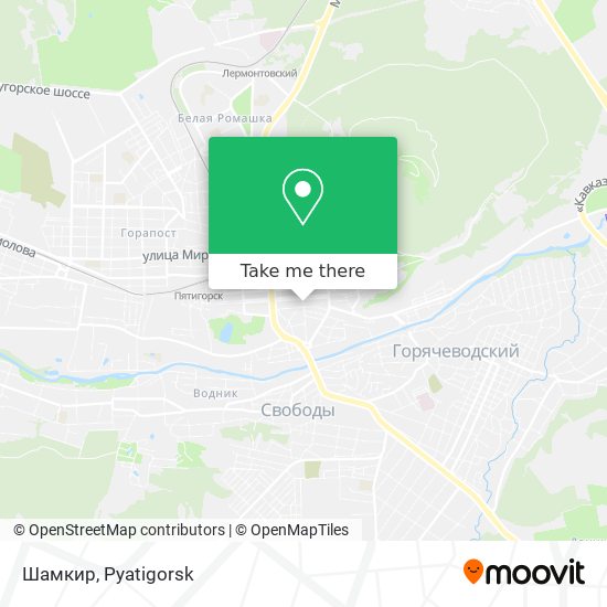 Шамкир map