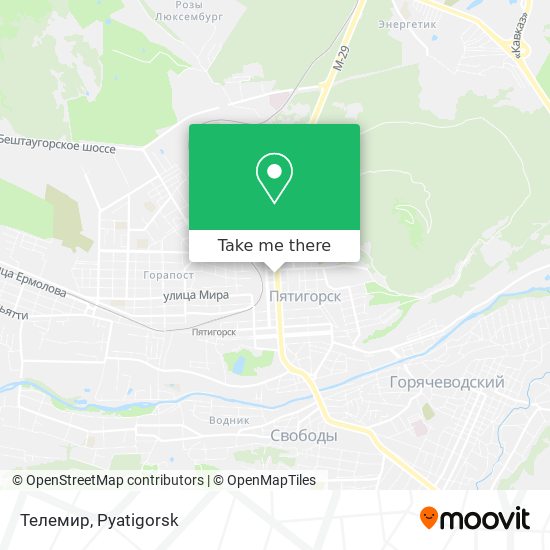 Телемир map