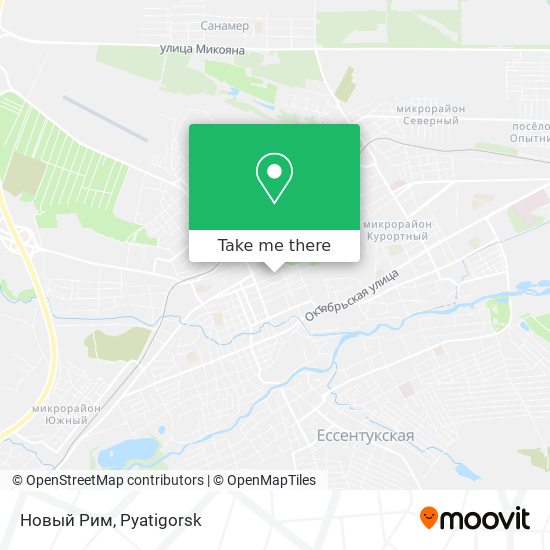 Новый Рим map