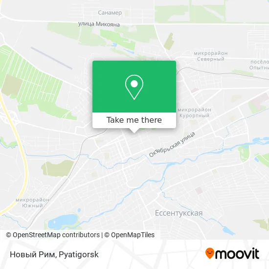 Новый Рим map