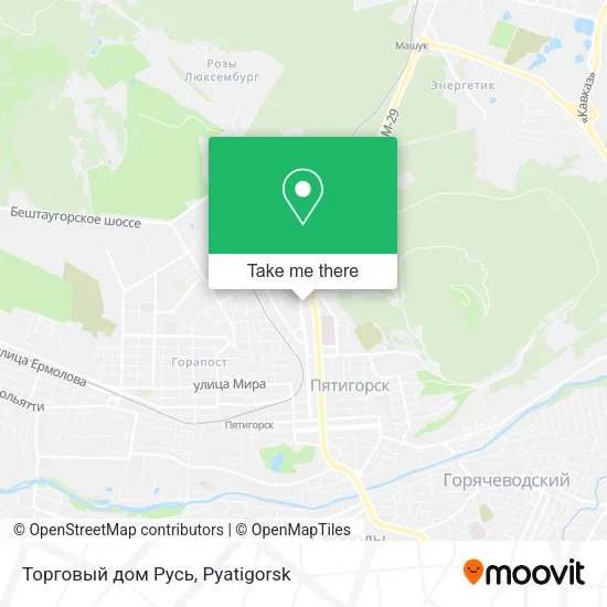 Торговый дом Русь map