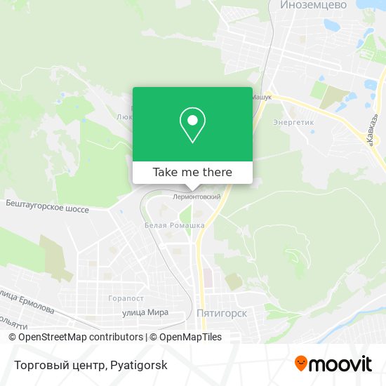 Торговый центр map